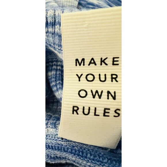 Aerie Offline 1/4 Zip Pullover Marled Blue Size XS Excellent Condition Oversized - Picture 12 of 12